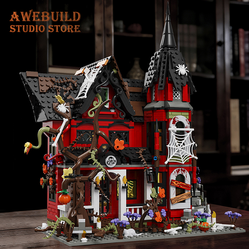 1249Pcs Haunted House Bricks 3 - Lego Set Creator review and price