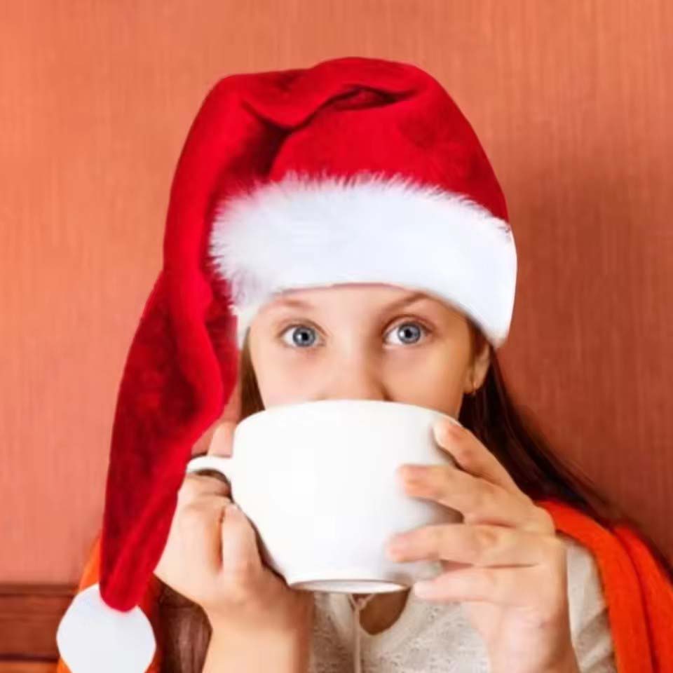 Long Plush Christmas Hat Velve - Santa Hat Plush review and price