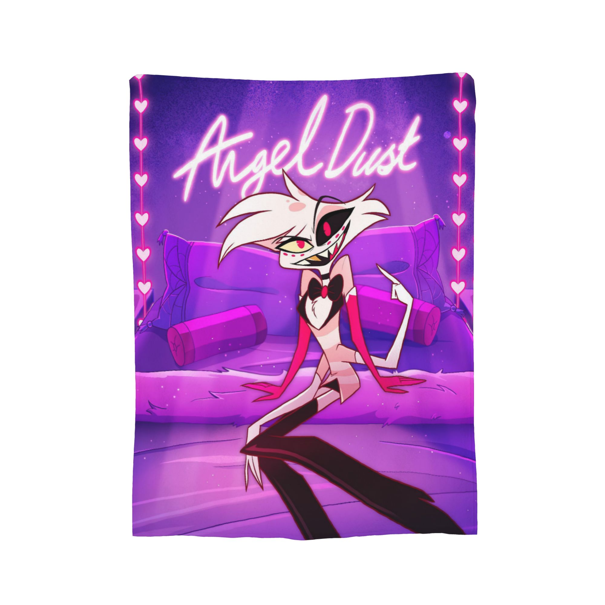 Cartoon Hazbins Hotels  Angel  - Christmas Throw Blanket review and price