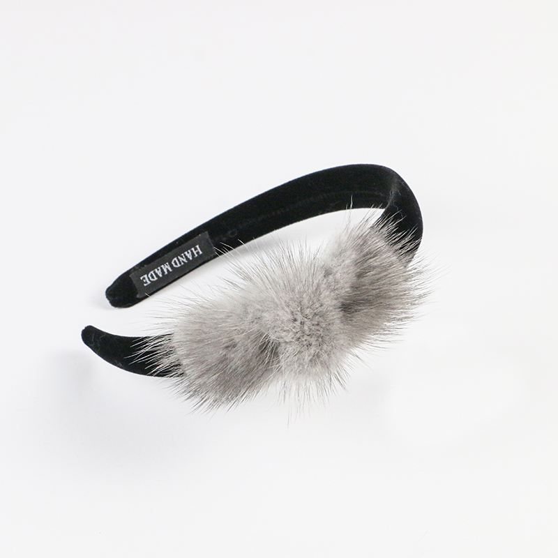 Real Mink Cosmetic Headbands W - Ribbon Bow Gift review and price