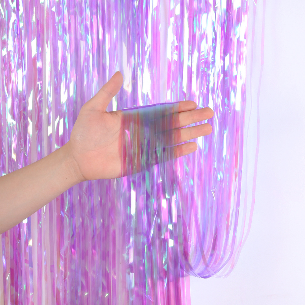 2M 3M Party Backdrop Curtains  - Tinsel Garland Decoration review and price