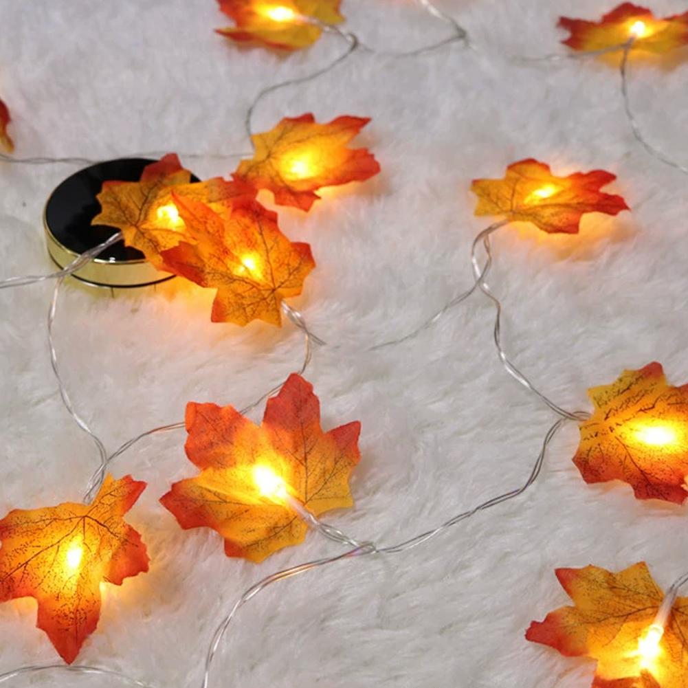Maple Leaf Garland String Ligh - Led Fairy String Lights review and price