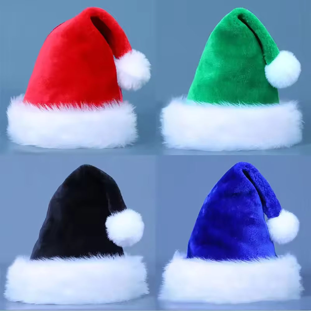 New Christmas Hat Adults Child - Santa Hat Plush review and price