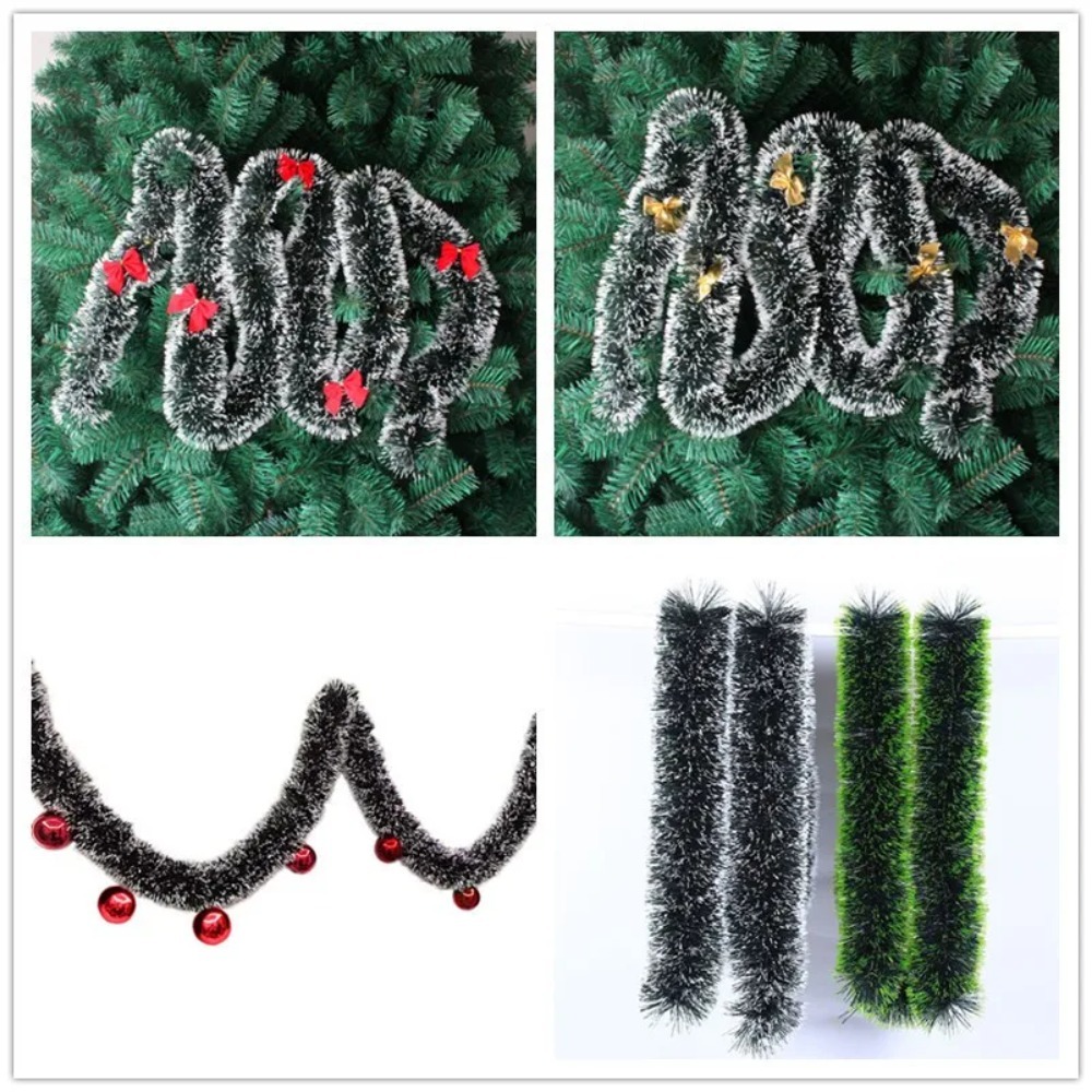 Christmas Tinsel Garland Artif - Tinsel Garland Decoration review and price