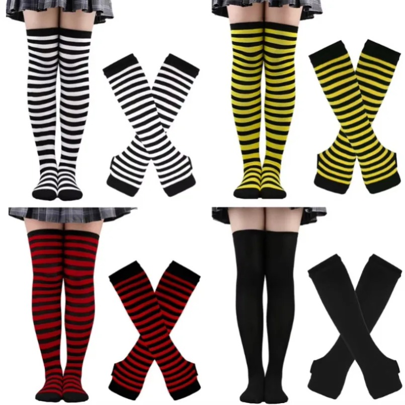 Women Thigh High Socks Arm Sle - Christmas Stocking Hanging review and price