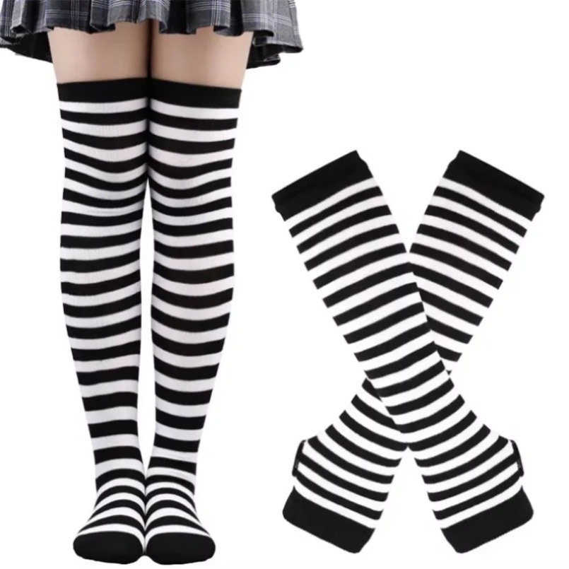 Women Thigh High Socks Arm Sle - Christmas Stocking Hanging review and price