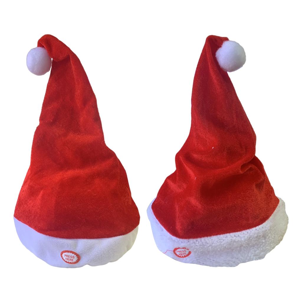 Singing Dancing Santa Hats Dec - Santa Hat Plush review and price