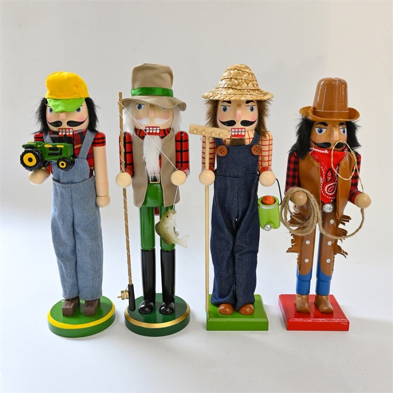 Wooden Nutcracker Soldiers Dri - Nutcracker Figurine review and price