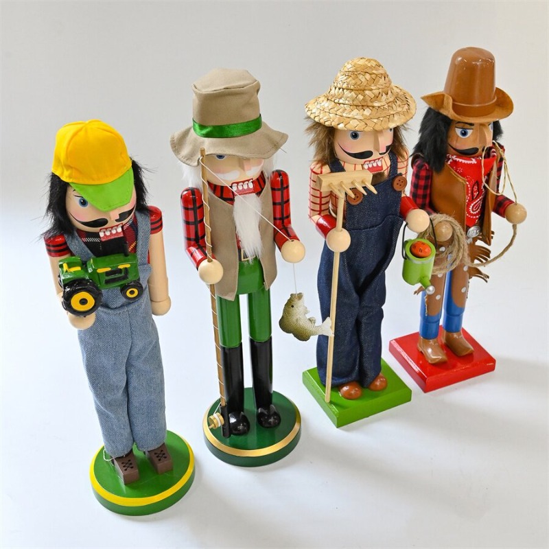 Wooden Nutcracker Soldiers Dri - Nutcracker Figurine review and price