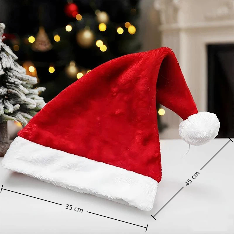 Soft Plush Christmas Santa Hat - Santa Hat Plush review and price