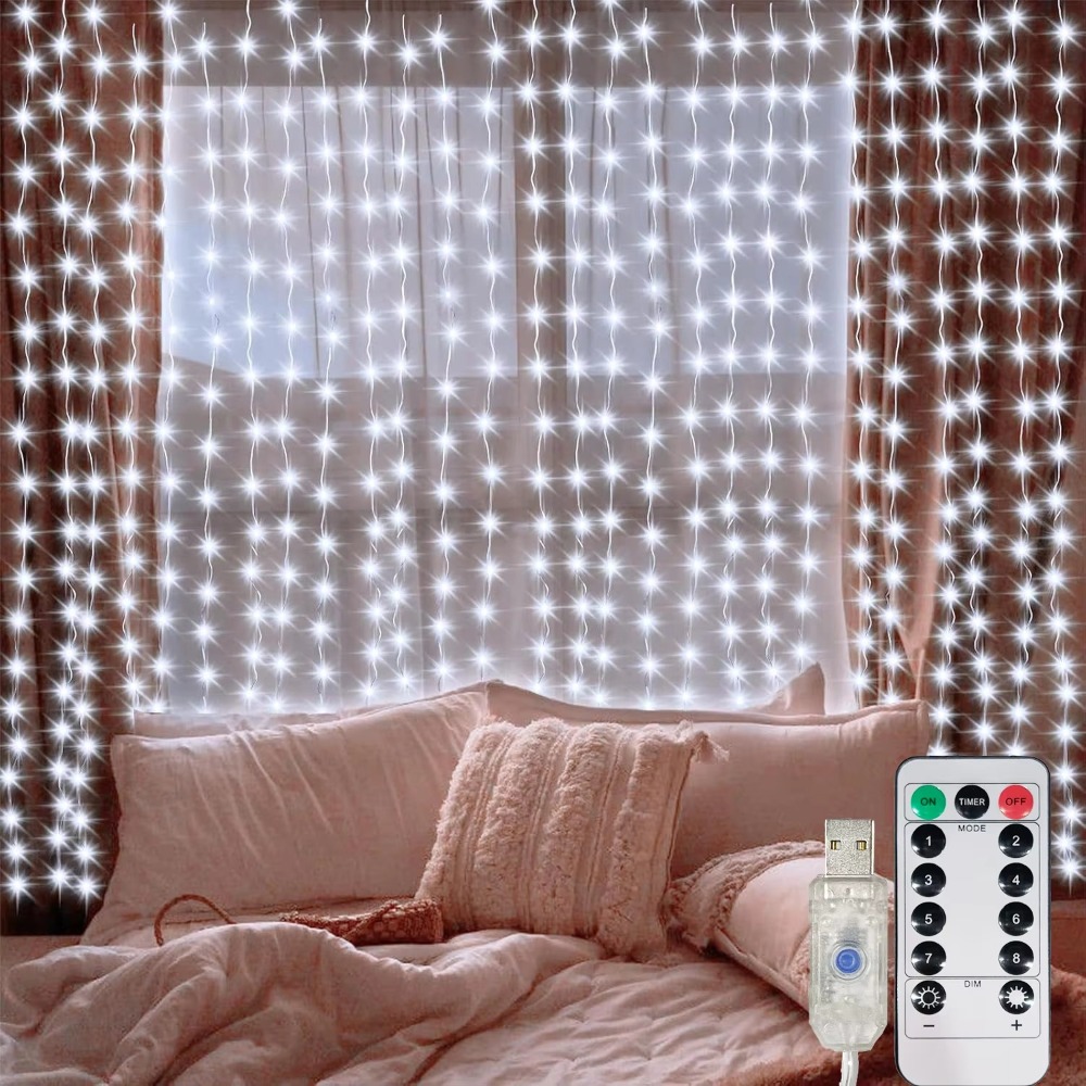 LED Curtain String Lights Garl - Led Fairy String Lights review and price