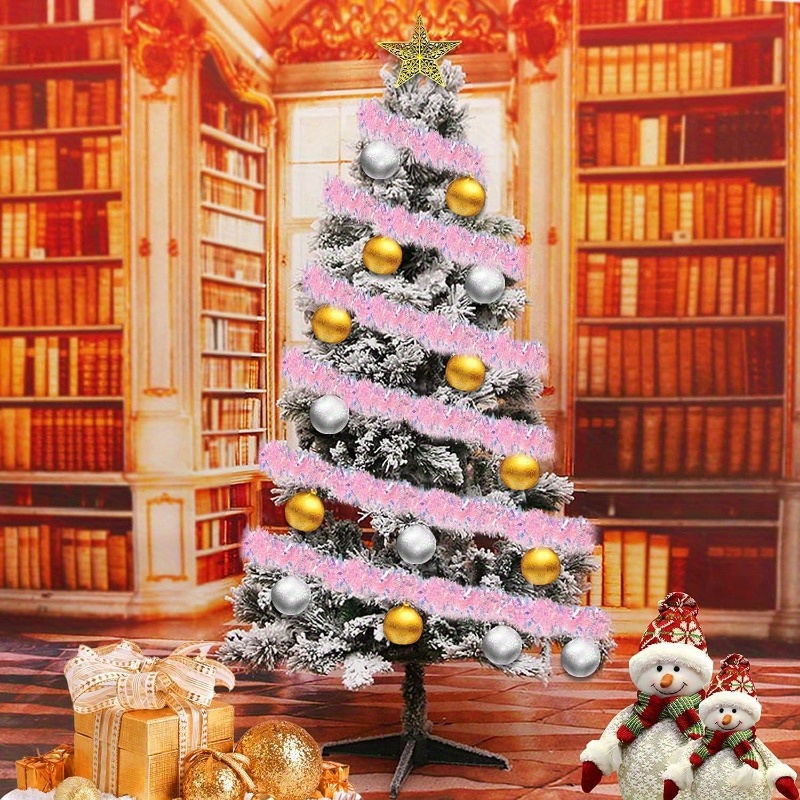 13Ft Pink Christmas Tinsel Gar - Tinsel Garland Decoration review and price