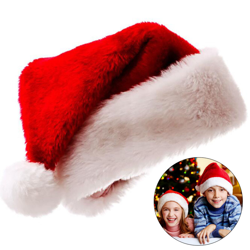 Plush Christmas Hat for Adult  - Santa Hat Plush review and price
